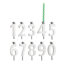 Let's Celebrate 34 Piece Metal Candlestick Set