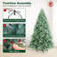 Arbre de Noël artificiel épinette bleue non éclairé -2037760595