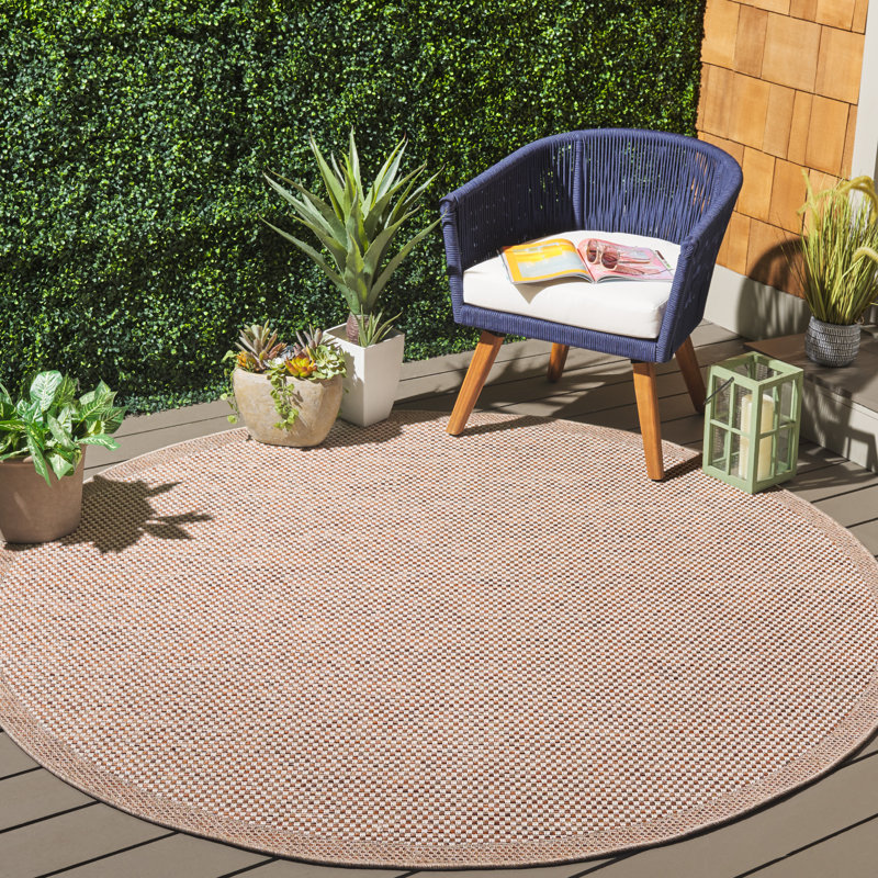 Tapis intérieur / extérieur Sorsha Sisal, Rond 6 pi 7 po