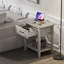 46.5 cm W Bedside Table