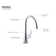 Simplice Single-Handle Bar Sink Faucet, Secondary Faucet with High-Arch Swing Spout
