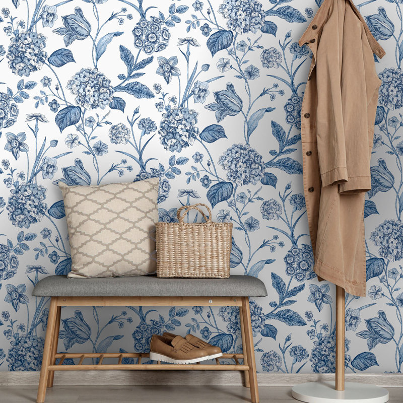 Amelie Hydrangea, Blue White