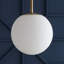 Luminaire suspendu en forme de globe à 1 lumière Jacere-36326162-115384712