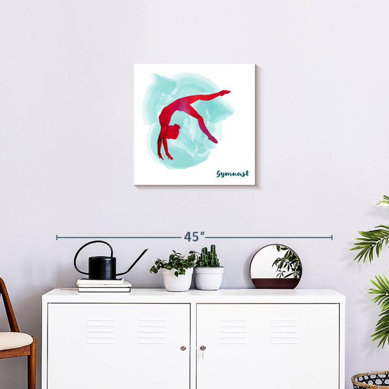 Sireci Gymnast On Hand Stand, 20" H x 20" W
