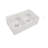 Farmhouse Sink Workstation - 33 Inch White Ceramic Double Bowl Farm Kitchen Sink