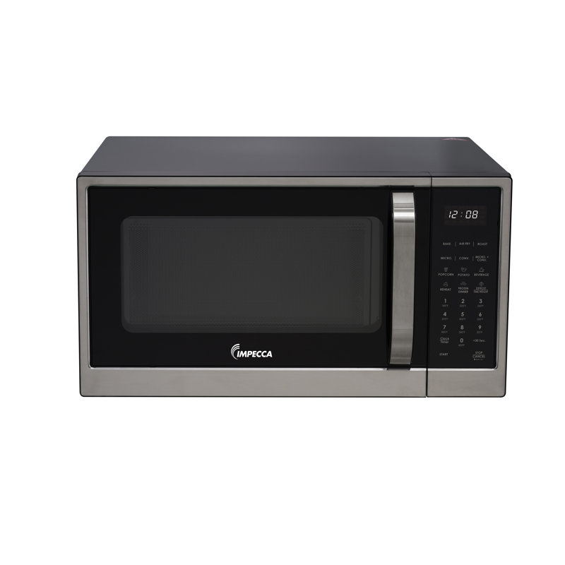 Impecca Pi.  Four à micro-ondes 4 en 1, friture à l'air, convection, rôti - acier inoxydable