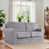 Light Grey Velvet