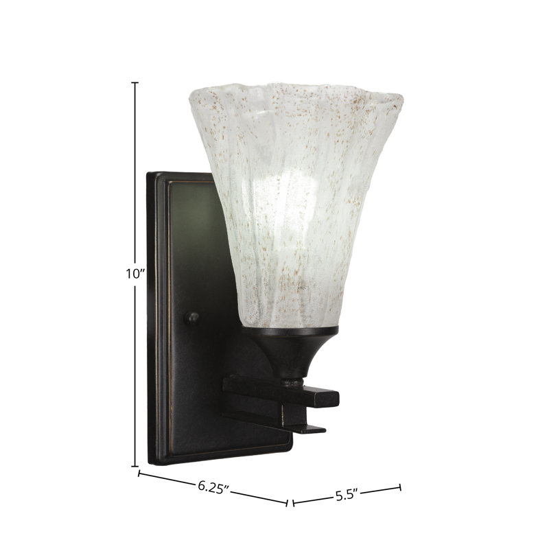 Uptowne Wall Sconce, Dark Granite