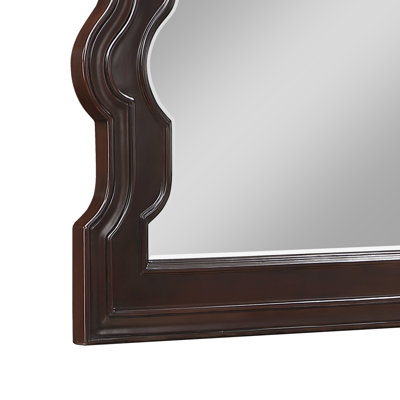 Faxon Mirror Dark Walnut