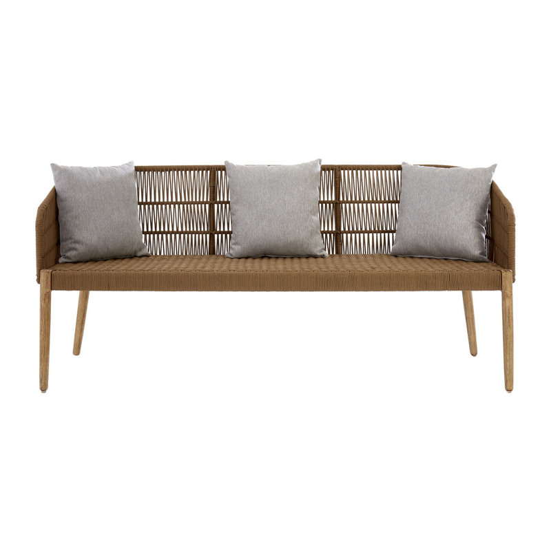 Mariami Solid Wood Bench