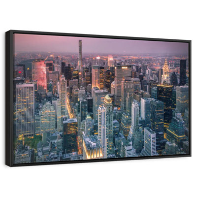 Lumières du paysage urbain de New York