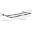 Jaremiah Metal Wall Mounted Multi-Use Sports Rack