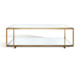 Florabella Glass Coffee Table