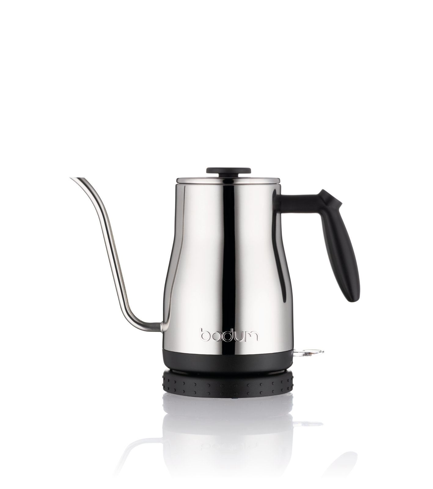 Bodum Bistro Gooseneck Electric Water Kettle, 34 Ounce, Chrome