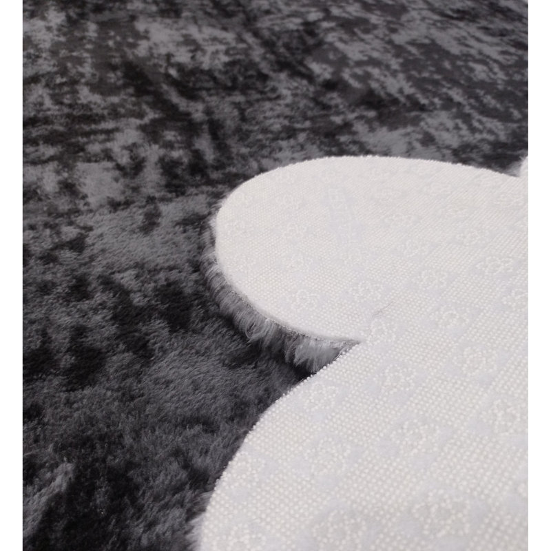 Tapis en polyester Harlean, Tapis de couloir 3 pi 3 po x 9 pi 10 po