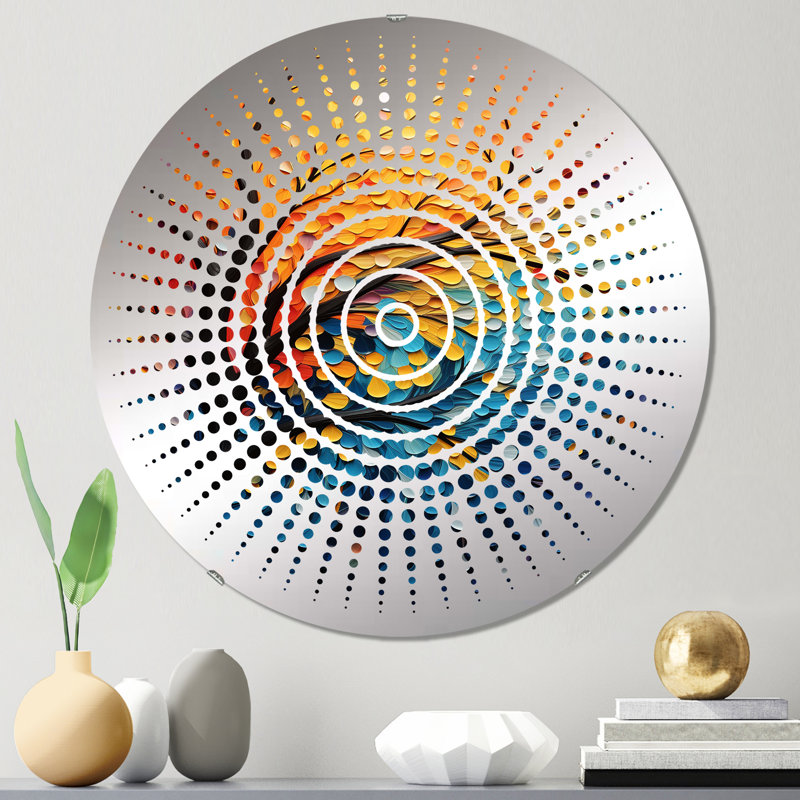 Miroir mural Maritiza, 23,6 po x 23,6 po
