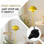 Lampe sur pied industrielle avec abat-jour industriel en métal pastel-238783770
