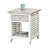 Islamorada - End Table - Dapple Grey and Blanc Finish