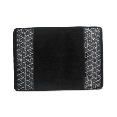 Chandrell Cotton Blend Non-Slip Bath Rug