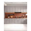 Light Grey Solid Wood Wall Cabinet with 2 Doors, 2 Adjustable Shelves for Kitchen, Bathroom, and Laundry Storage-1030919329-1030919320