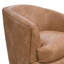 Fauteuil d'appoint pivotant Lessy, mousse moelleuse douce, métal-111178848