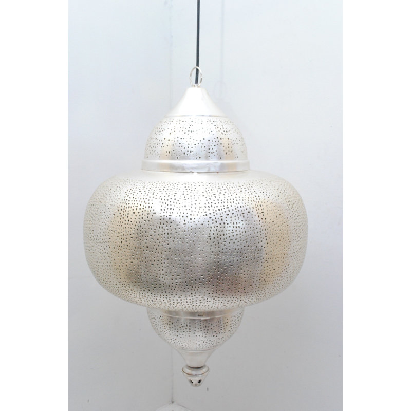 - Light Silver Unique/Statement Pendant