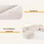 Canapé modulaire surdimensionné de 149 po, canapé en forme de U, siège profond, canapé modulaire 7-en-1 de 149 po-30379552