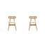 Chaise d'appoint rembourrée en bois massif Brouwer-1000330915-1000330917