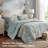 Heather 7 Piece Vintage-Inspired Collection Floral Print Comforter-121549993-121549994