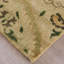 Wool Floral Area Rug in Green-375298614