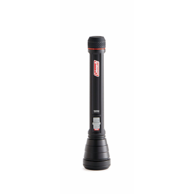 Battery Powered Integrated LED Flashlight, 8.375" H x 4.25" W x 4.25" D