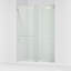 Levity Plus Less Sliding Shower Door, 81-5/8" H x 56-5/8 - 59-5/8" W, With 3/8" Thick Crystal Clear Glass-335228496