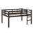 Wood Loft Bed With Ladder-591477576
