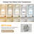 5Cct Dimmable Led Flush Mount Ceiling Light With Night Light, 10%-100% Brightness For Bedroom/Living Room/Kitchen-1875574838-1875574837