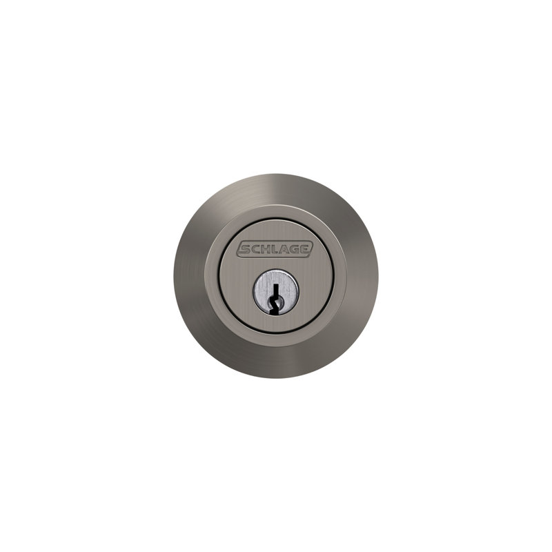 Dexter Single Cylinder Deadbolt, Satin Nickel