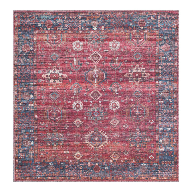 Hedin Geometric Indoor Rug, Square 5'3" x 5'3"