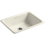 IronTones® 24.25" L x 19" W x 8" Dual Mount Kitchen Sink