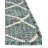 Teal Gitter Indoor/Outdoor Trellis Rug-175043423