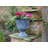 Lattice Urn in Black with White-2046116236