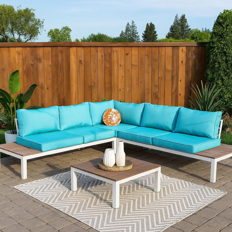 4 - Person Patio Conversation Set with Cushions
