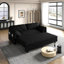 Queen Pull Out Sofa Bed,Convertible Sleeper Sofa with Side Storage, Multi-Functional Loveseat Bed-560007153