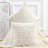 Jacquard Stitching Faux Fur Throw Pillow Cover-1568871445