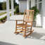 Chaise berçante pour l'extérieur