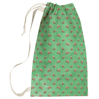 Kitterman Fabric Laundry Bag with Handles