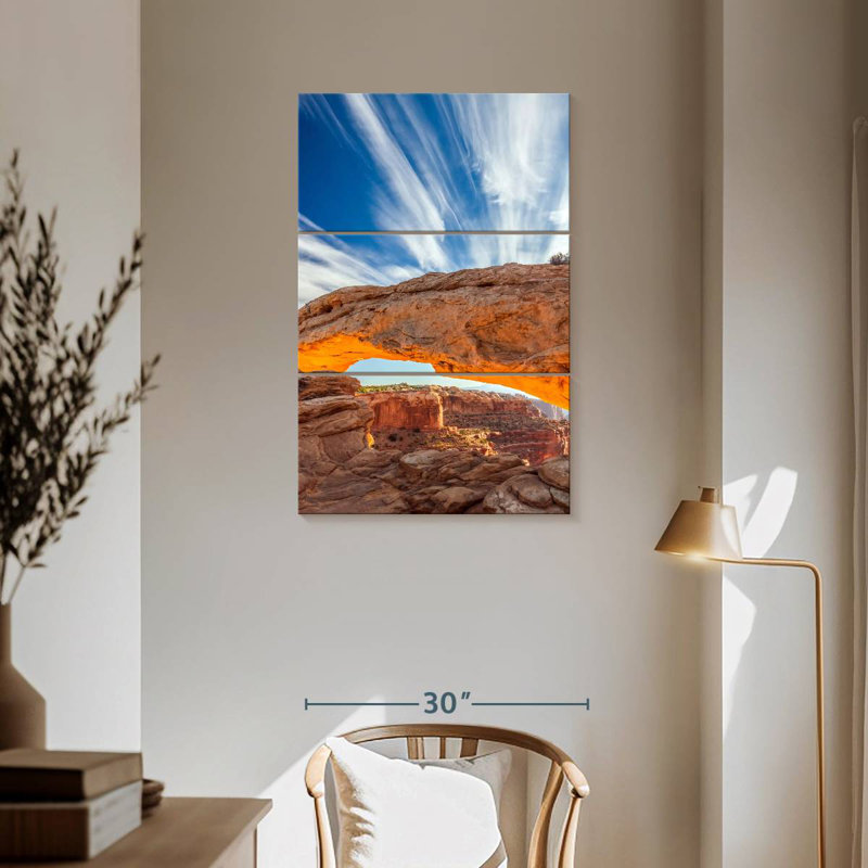 Alvord Mesa Arch Sunrise Glow