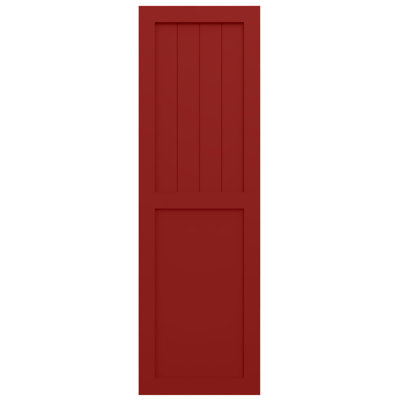 EnduraCore Composite Farmhouse/Flat Panel Combination Shutters