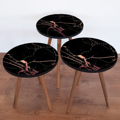 Tables gigognes 3 pieds Barhorst