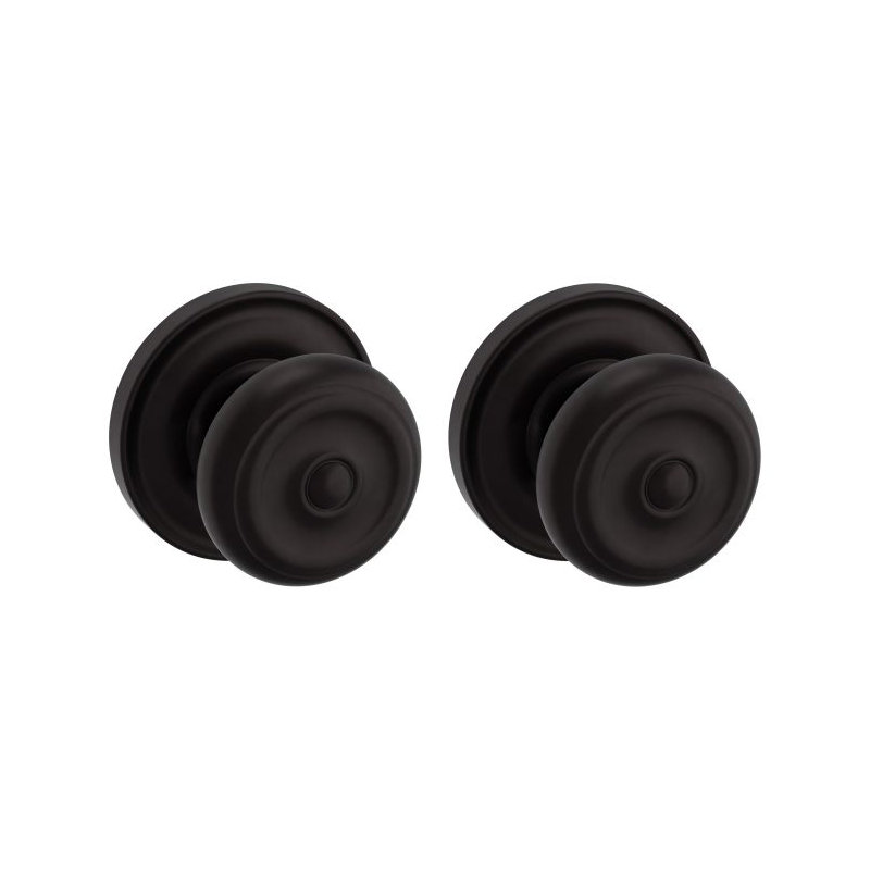 Colonial Passage Door Knob, Oil Rubbed Bronze