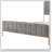 Ashley Upholstered Queen  Bed Frame-1215552702