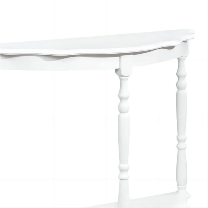 Dinjo 15.16'' Solid Wood Console Table